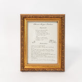 Sugar Cookie Recipe Framed Art