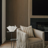 Shag Me Leather Swivel Chair