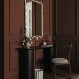 Bayside Wooden Squiggle Framed Mirror