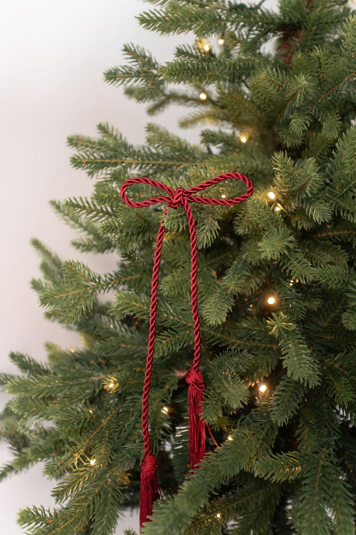 Tassel Ornament - Red