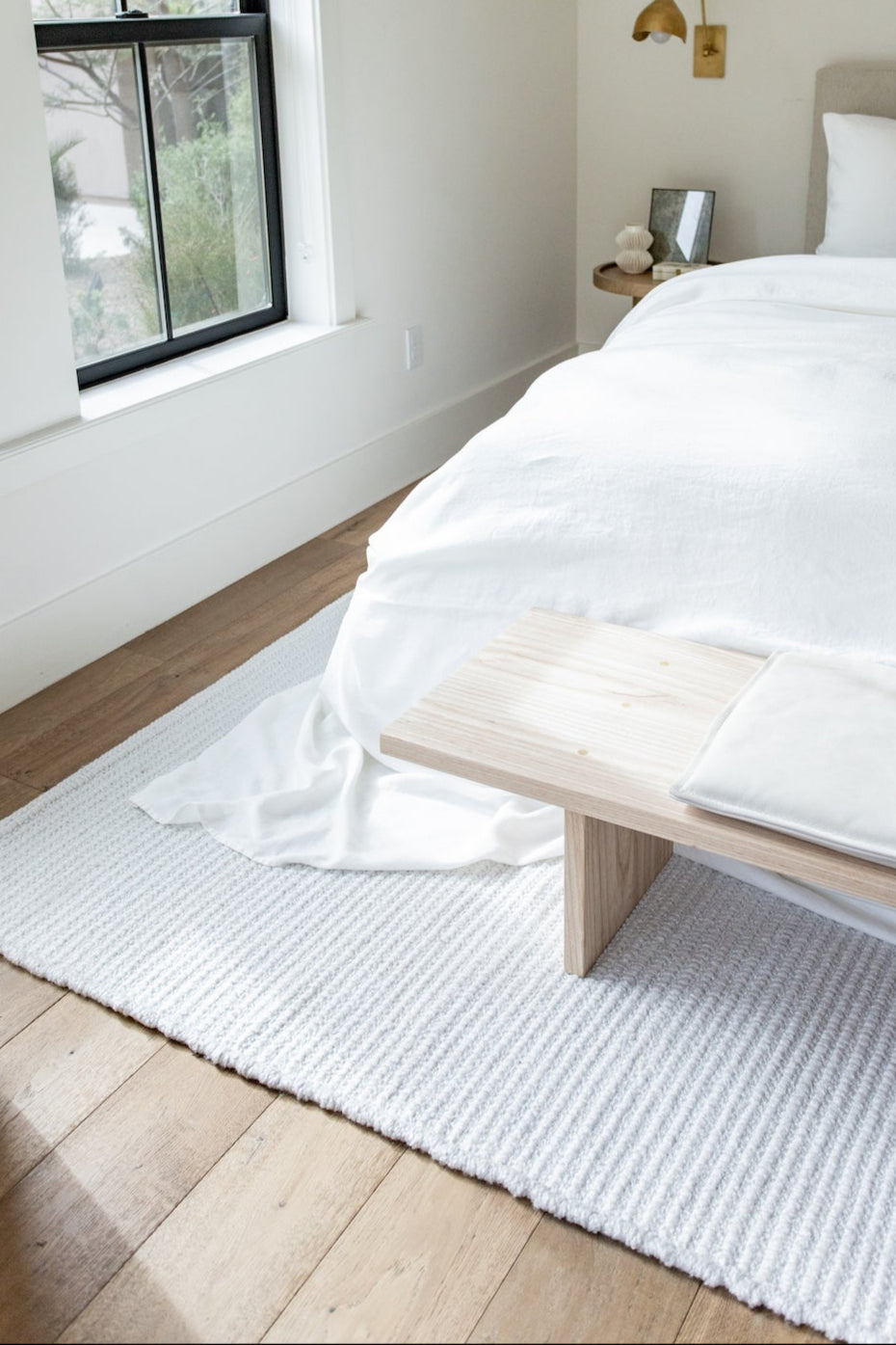 Ivory Rug Handmade Azalea Handmade Rug - Ivory