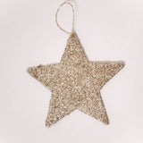 Glitter Star Ornament - 3 Sizes