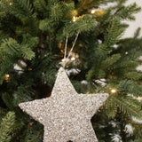Glitter Star Ornament - 3 Sizes