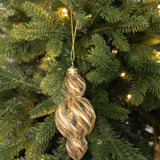 Twisted Gold Ornament