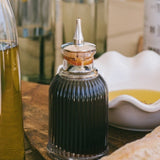 Vintage Glass Oil Cruet with Pour Spout - 2 Styles