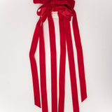 Velvet Bows - Red - Set of 3