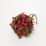 Pinecone and Berry Orb