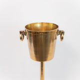 Aluminum Ice Bucket on Stand