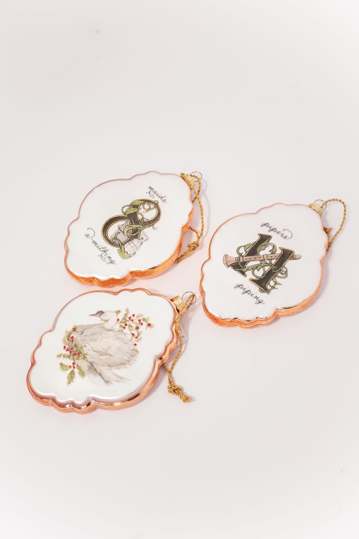12 Days of Christmas Ornaments Gift Set