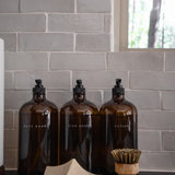 Glass Amber Liquid Pumps