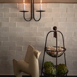 Countryside 2-Tiered Basket Stand