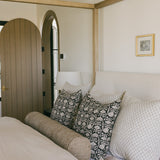 Oversized Damask Bolster Pillow - 8"x48"