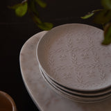 Vine Embossed Plate Tray