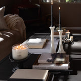 Stoneware Pedestal with Handles