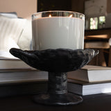 Stoneware Pedestal with Handles