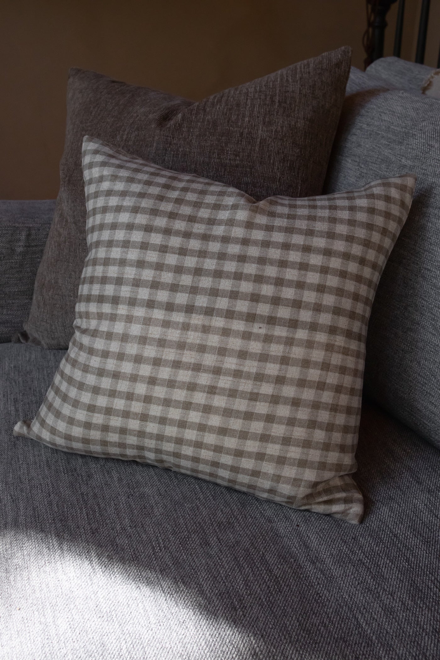 Lennon Gingham Pillow - 18