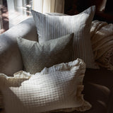 Dreamer Floral Pillow - Soft Sage - 18"x18"