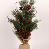 Christmas Berries Tabletop Tree