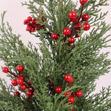 Christmas Berries Tabletop Tree