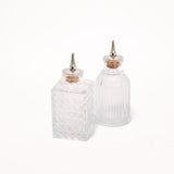 Vintage Glass Oil Cruet with Pour Spout - 2 Styles