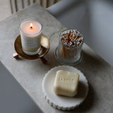 Glass Cloche with Matches