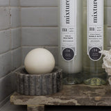 Fluted Marble Soap Dish