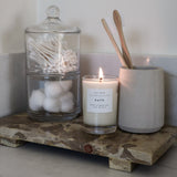 Marble Footed Riser