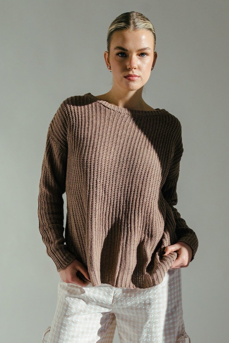 Back To You Sweater - Mocha