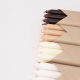 12" Taper Candles - Set of 6 - Ivory
