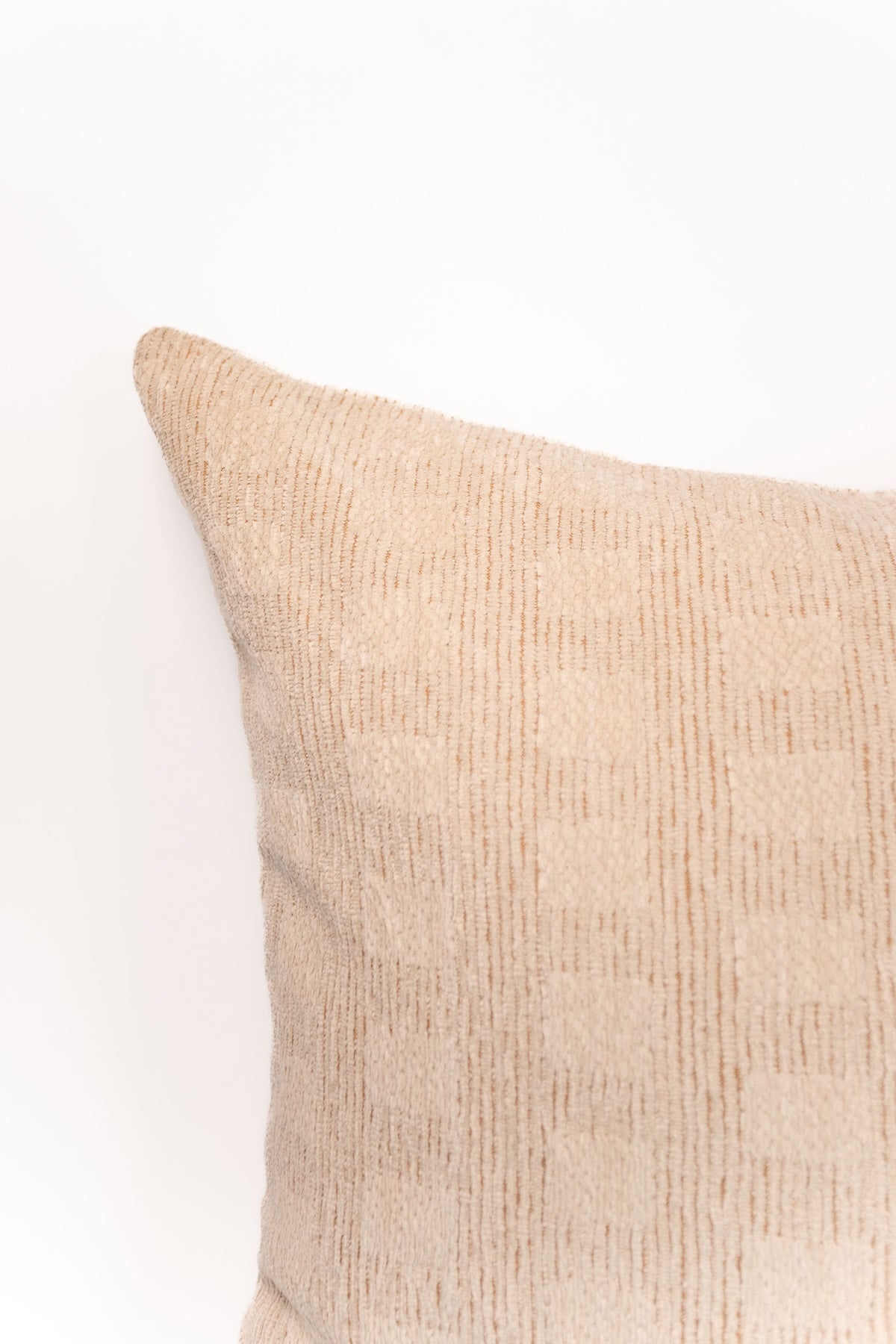 Soft Checkered Pillow - 24