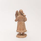 Wood Santa Figurine