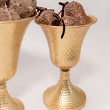 Hammered Brass Urn - 2 Sizes