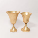 Hammered Brass Urn - 2 Sizes