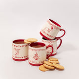 Stoneware Holiday Mug