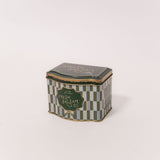 Checkered Tin Candle - Fresh Balsam