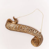 Merry Christmas Hanging Door Sign