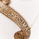 Merry Christmas Hanging Door Sign