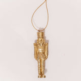 Gold Nutcracker Ornament