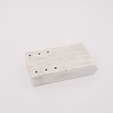 Marble Domino Storage Box Set