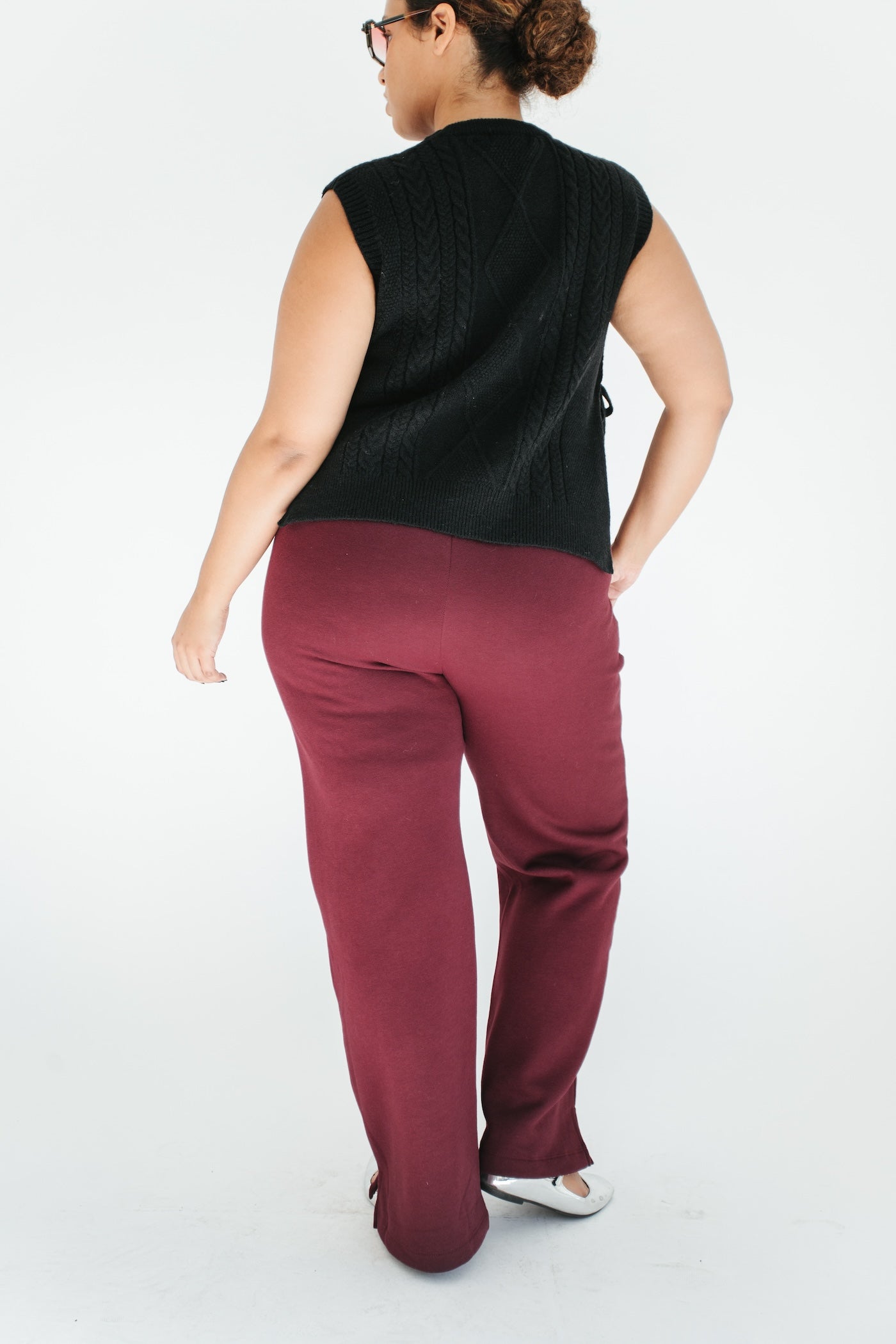 Sweet Escape Lounge Pant - Burgundy