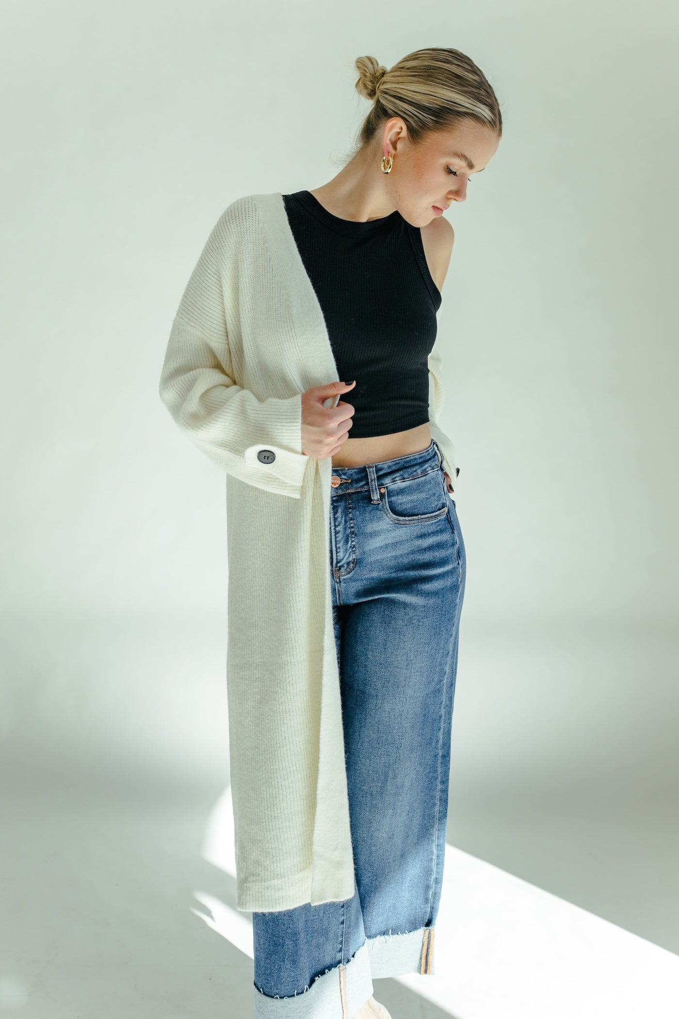 Sunday Morning Midi Cardigan - Ivory