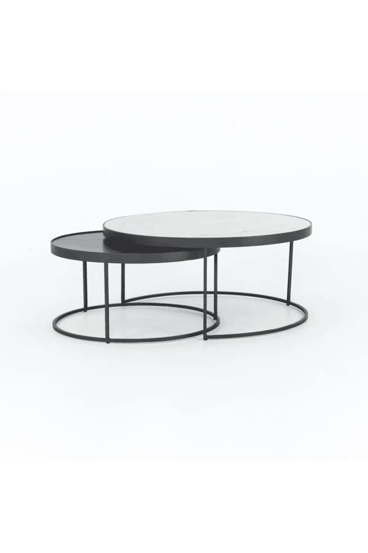 Evelyn Round Nesting Coffee Table