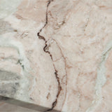 Iris Marble End Table - Natural