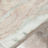 Iris Marble End Table - Natural