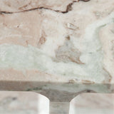 Iris Marble End Table - Natural