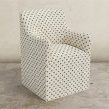 Priya Dining Armchair with Casters