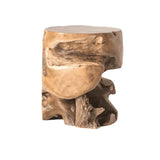 Teak Stool - Natural