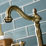 Heritage Tall Bathroom Faucet with Lever Handles