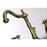 Heritage Tall Bathroom Faucet with Lever Handles