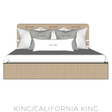 Tobias Chenille Houndstooth Pillow - Olive - 2 Sizes